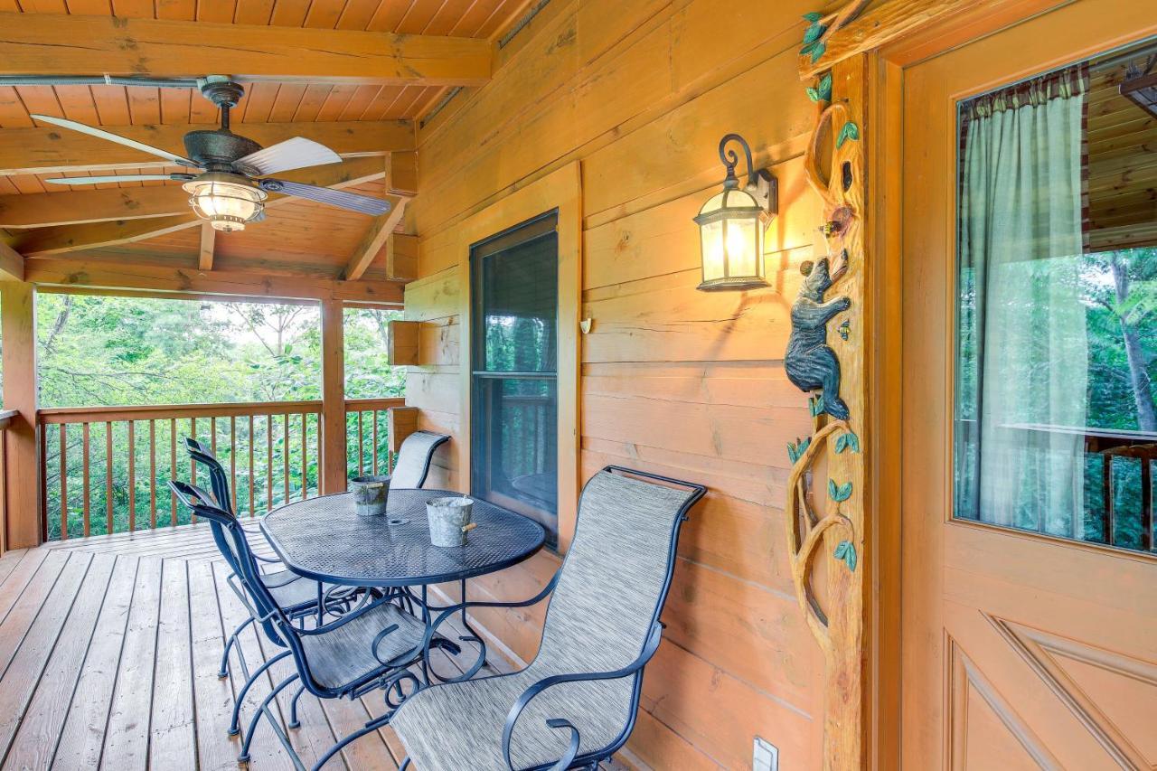 Sevierville Cabin With Wraparound Deck And Lake Access מראה חיצוני תמונה