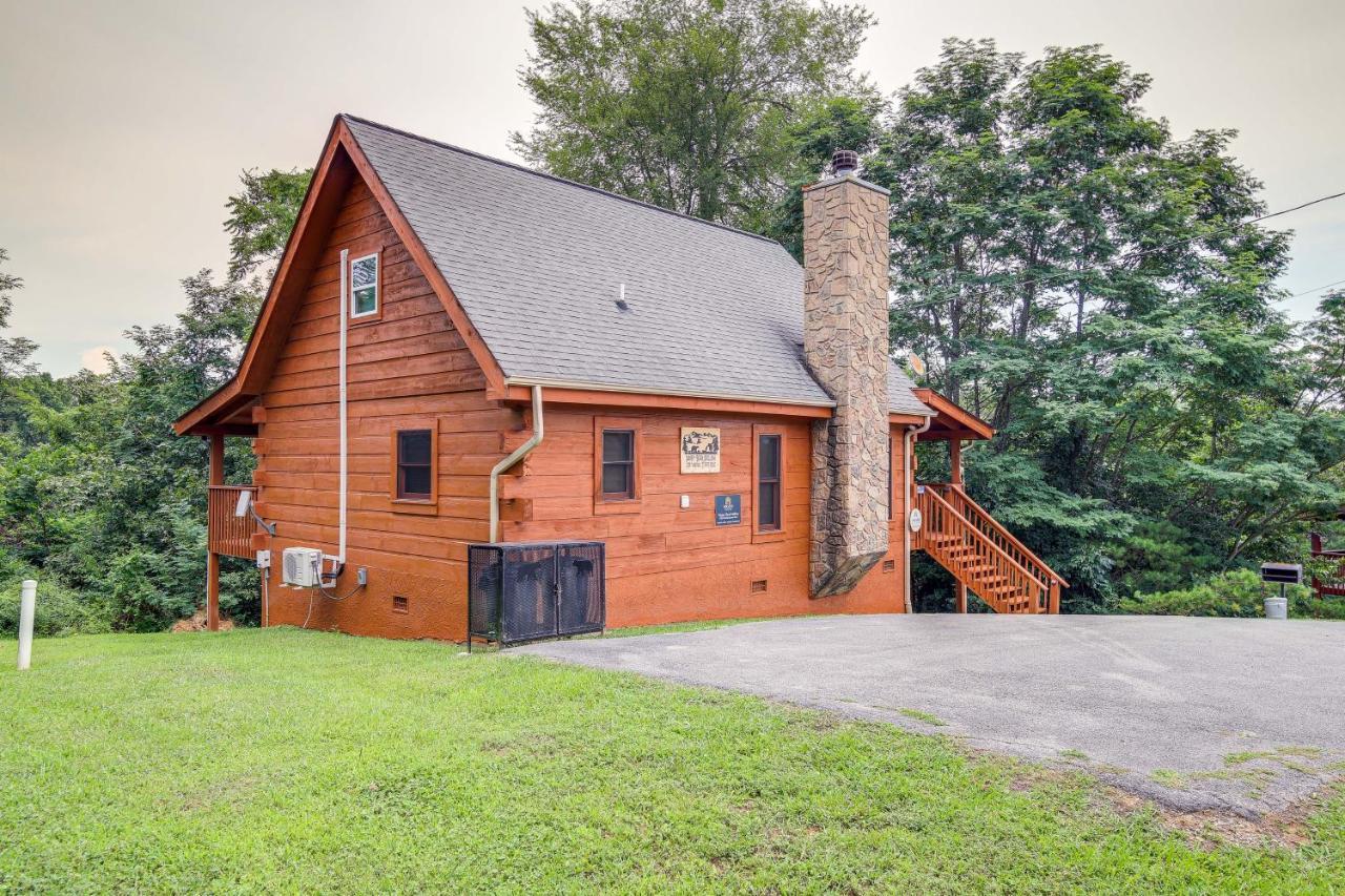 Sevierville Cabin With Wraparound Deck And Lake Access מראה חיצוני תמונה